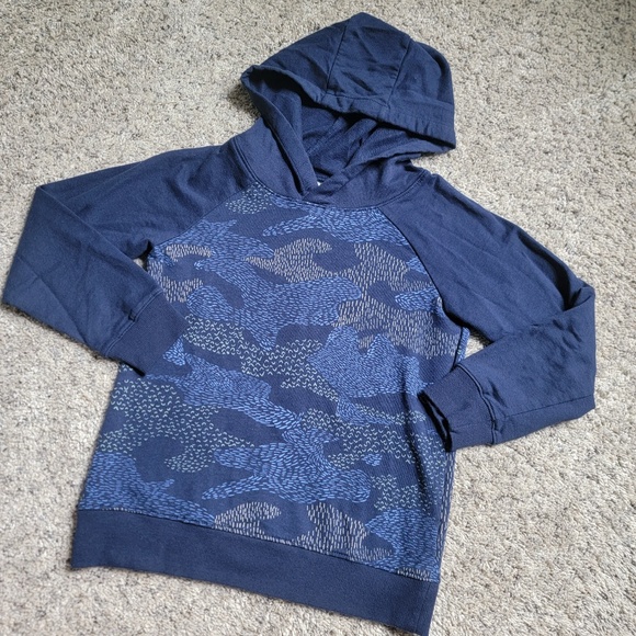 Carters blue hoodie boys in size 7 - Picture 1 of 3